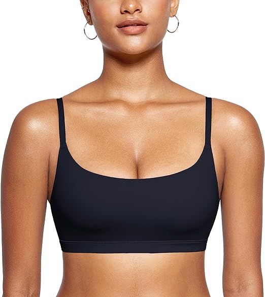 Photo 1 of (L) INLYRIC Women's Inbarely Bralettes Cami Bras No Underwire Wireless Seamless Unlined Comfort Sports Bra- size large
