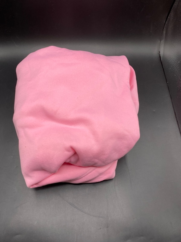 Photo 2 of Lovelonglong Blank Basic Hoodie Sweatshirt for Dogs 100% Cotton Fits Small Medium Dachshund Large Dog Pink 3XL
