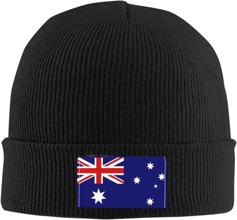 Photo 1 of Fashion Flag Knit Beanie Hat Classic Soft Warm Winter Hats Daily Ski Beanie Cap for Men Women
