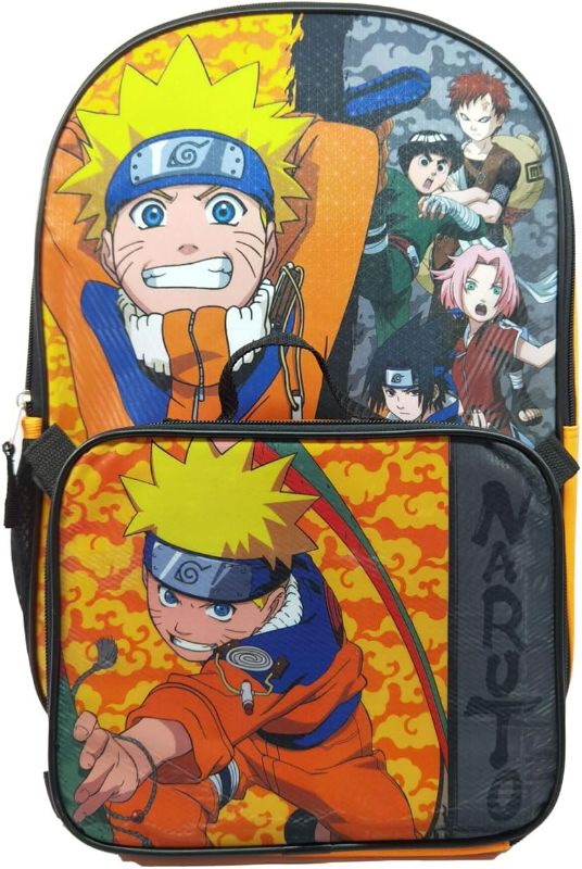 Photo 1 of Bioworld Naruto 16" Large Backpack with Lunch Bag
