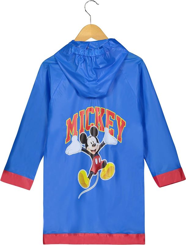 Photo 1 of Disney Mickey Mouse Little Boys' Waterproof Outwear Hooded Rain Slicker - medium
