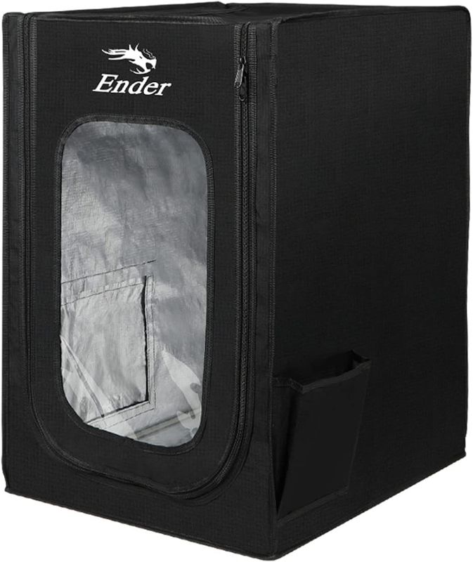 Photo 1 of Creality Ender 3D Printer Enclosure Fireproof and Dustproof Tent Constant Temperature Protective Cover Room for Creality Ender 3V2/Ender 3V2 Neo/Ender 3S1/Ender 3Pro/Ender 3/Ender 3Neo 3D Printer
