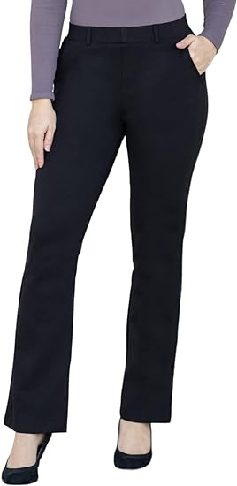 Photo 1 of Marycrafts Women's Pull On Stretch Yoga Straight Dress Work Pants- size 12
