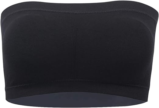 Photo 1 of ilishop Women's Padded Bandeau Bra, Strapless Removable Pads Tube Top xs/s
