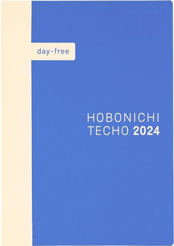 Photo 1 of Hobonichi Techo Day-Free Book [Japanese/A6/January 2024 Start/Monday Start/Graph Paper Notebook]
