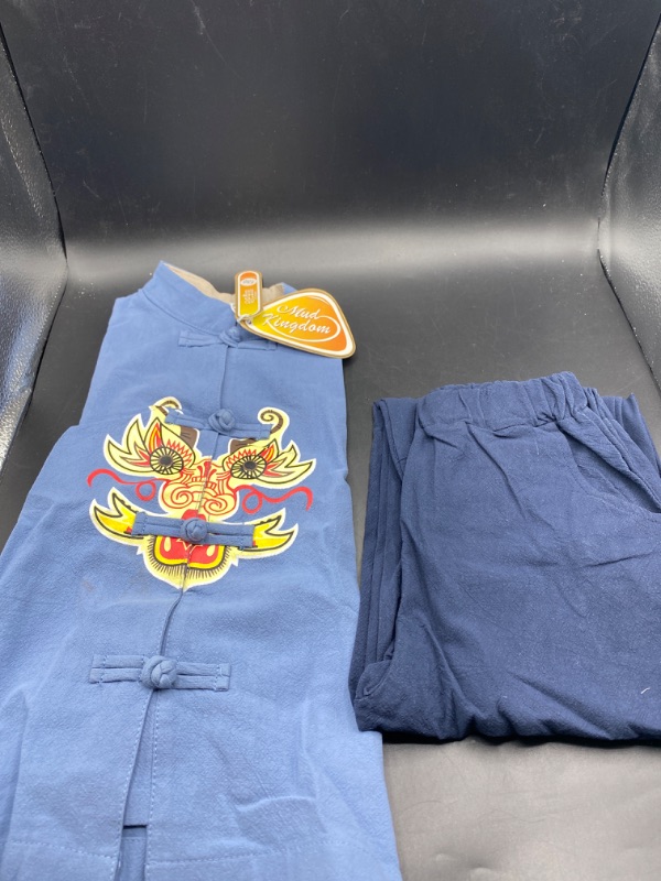 Photo 1 of Mud Kingdom tle Boy Girls Outfits Tang Style Chinese New Year Suit Traditional Sets- 4T