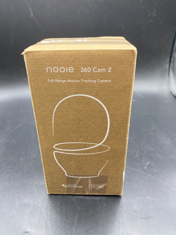 Photo 2 of nooie Baby Monitor, WiFi Pet Camera Indoor, 360-degree IP Camera, 1080P Home Security Camera, Motion Tracking, Super IR Night Vision, Works with Alexa, Two-Way Audio, Motion & Sound Detection
