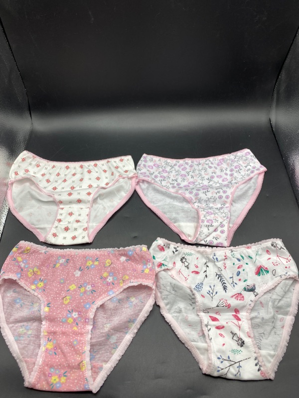 Photo 2 of Size 5/6 - Anktry Baby 12 Pack Panties Soft Comfort Knickers Cotton Underwear Little Girls Assorted Briefs 5/6
