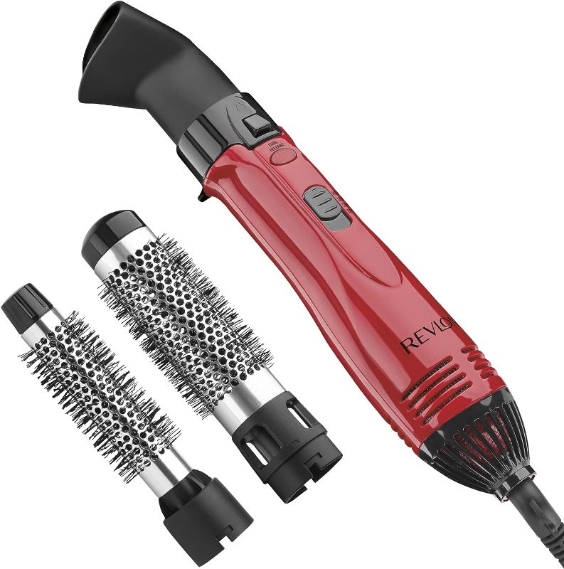 Photo 1 of Revlon 1200W Perfect Style Hot Air Kit | Style, Curl, and Volumize, 3 Piece Set
