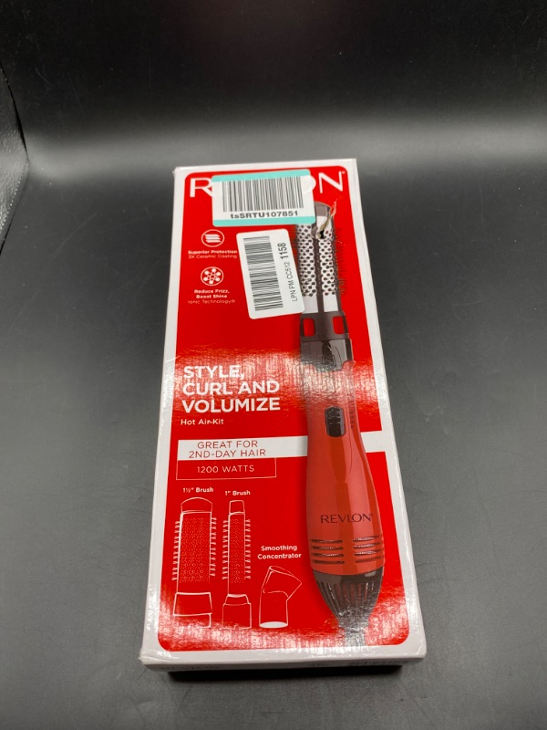 Photo 2 of Revlon 1200W Perfect Style Hot Air Kit | Style, Curl, and Volumize, 3 Piece Set
