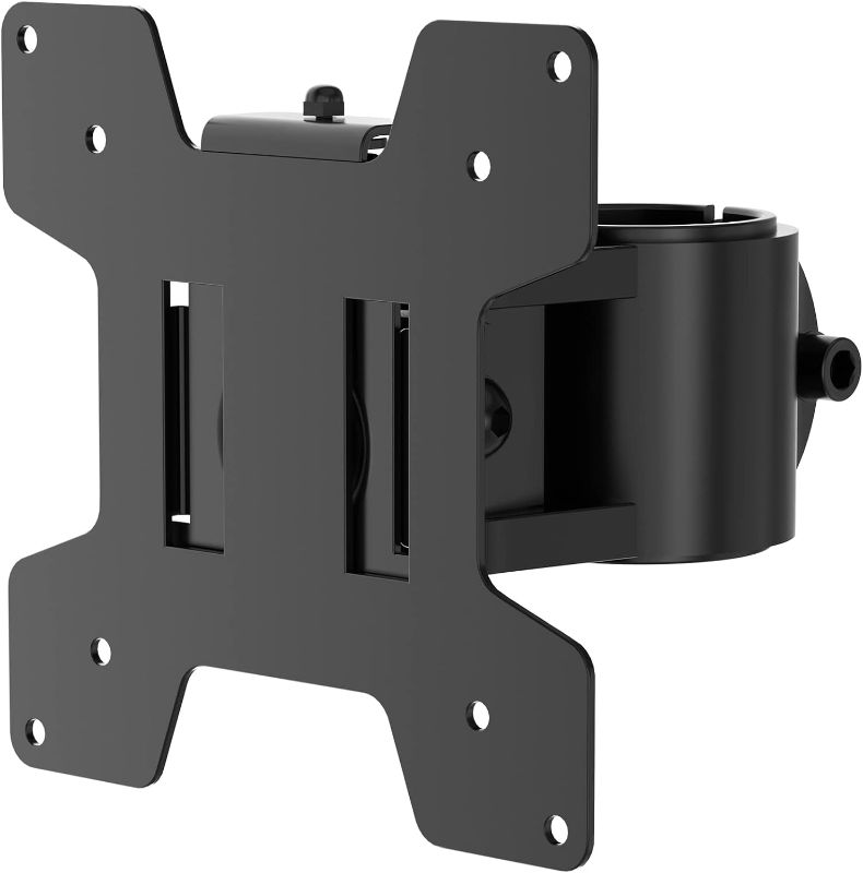 Photo 1 of WALI Mounting Plate for WALI Monitor Mounting System, Mounting Holes 75 by 75 mm and 100 by 100 mm (VES01), Black
