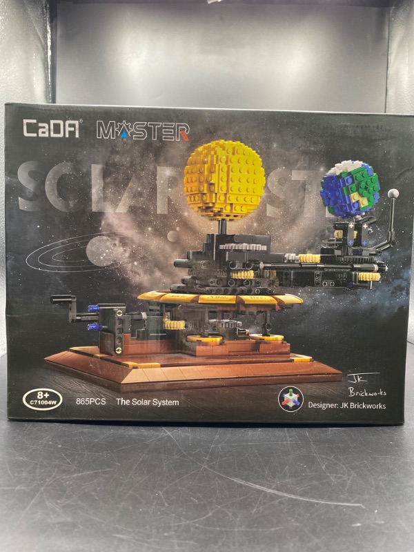 Photo 2 of MISINI Solar Systm Building Kit,865/pcs MOC CADA Master C71004W Bricks for Kids and Adults,Contains Moon Earth and Sun Orrery Model?Designer: JK Brickwords?
