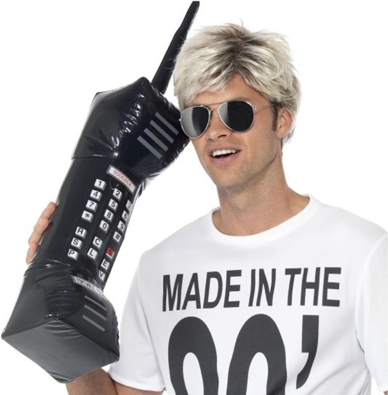 Photo 1 of Inflatable Retro Mobile Phone Costume Accessory
