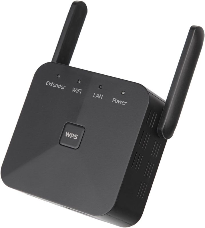 Photo 1 of Generic WiFi Extender 300Mbps Wireless Signal Repeater Expend WiFi Cover Range 9688 Sq.ft with Ethernet Port Support WPS Quick Connection
