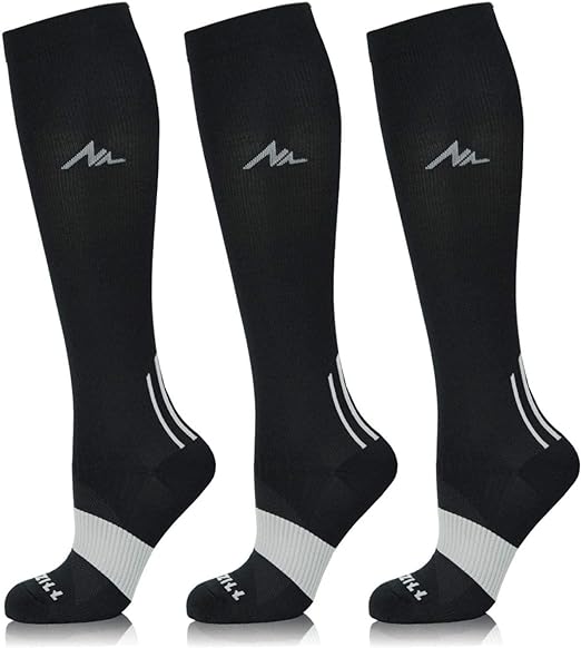 Photo 1 of {L/XL} NEWZILL Medical Compression Socks for Women & Men Circulation 20-30 mmHg, Best for Running Athletic Hiking Travel Flight Nurses
