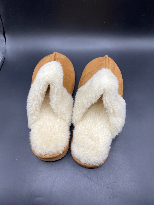 Photo 2 of {10} Litfun Women's Fuzzy Memory Foam Slippers Fluffy Winter House Shoes Indoor and Outdoor
