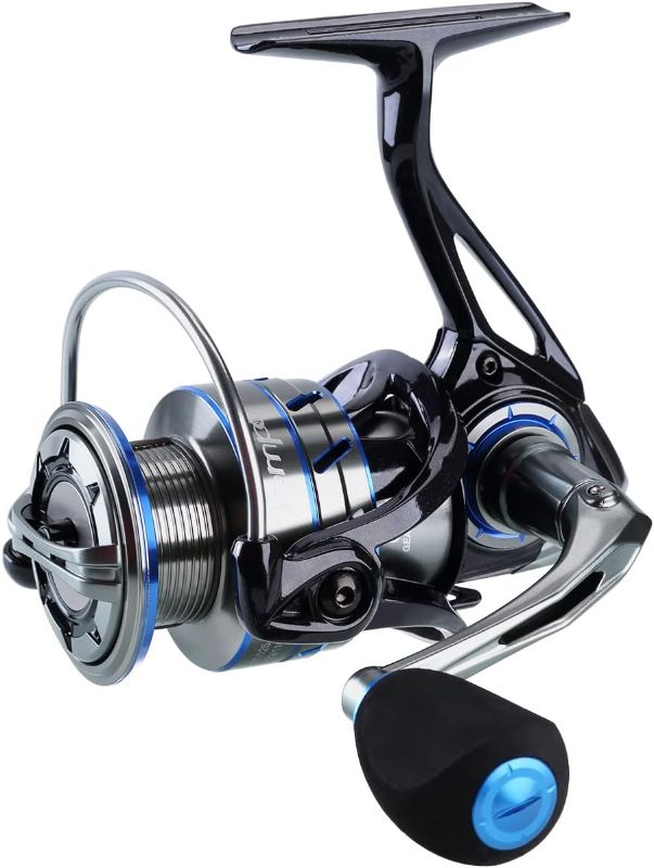 Photo 1 of Tempo Apex Spinning Reel - Ultralight Magnesium Body Fishing Reels Spinning with 10+1 BB, Carbon Fiber Max Drag 39 LBs, Smooth Fishing Reel with Aluminum Shaft and Handle for Bass Trout Catfish
