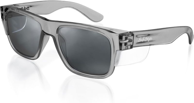 Photo 1 of SafeStyle Fusions Safety Glasses ANSI Z87.1+ Certified Clear, Tinted & Polarized Lenses
