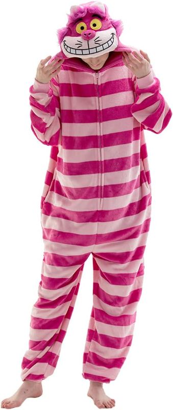 Photo 1 of {M} COSUSKET Snug Fit Unisex Adult Onesie Pajamas, Flannel Cosplay Animal One Piece Halloween Costume Sleepwear Homewear
