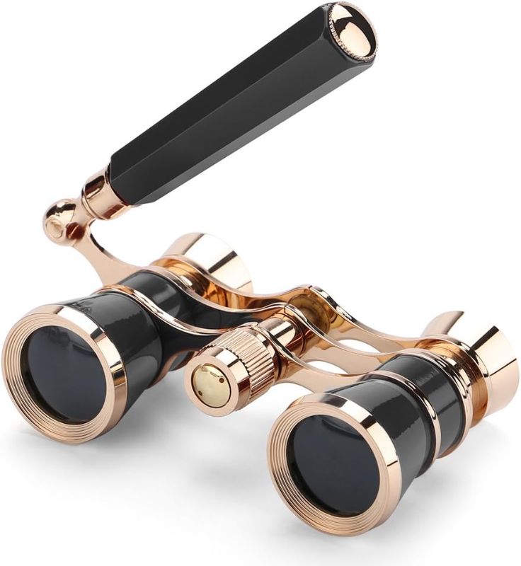 Photo 1 of AiScrofa Opera Glasses Binoculars 3X25,Mini Binocular Compact Lightweight,with Chain for Adults Kids Women in Musical Concert
