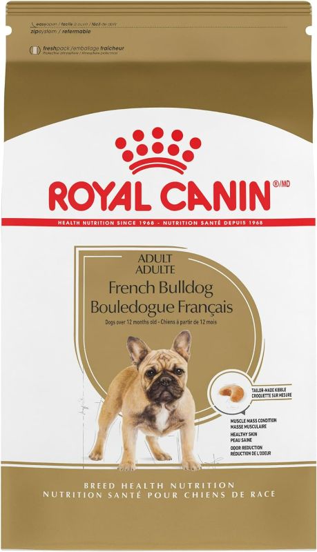Photo 1 of Royal Canin Breed Health Nutrition French Bulldog Adult: Dry Dog Food, 17 lb bag

