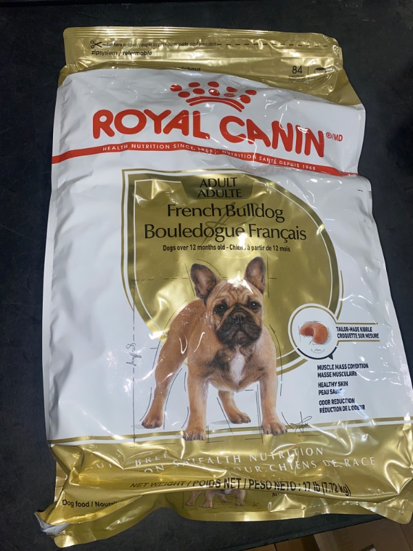 Photo 2 of Royal Canin Breed Health Nutrition French Bulldog Adult: Dry Dog Food, 17 lb bag
