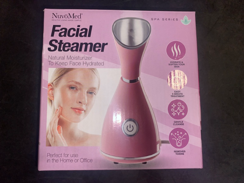 Photo 3 of  NuvoMed Facial Steamer-Portable Face Steamer for Deep Cleansing & Skin Hydration 