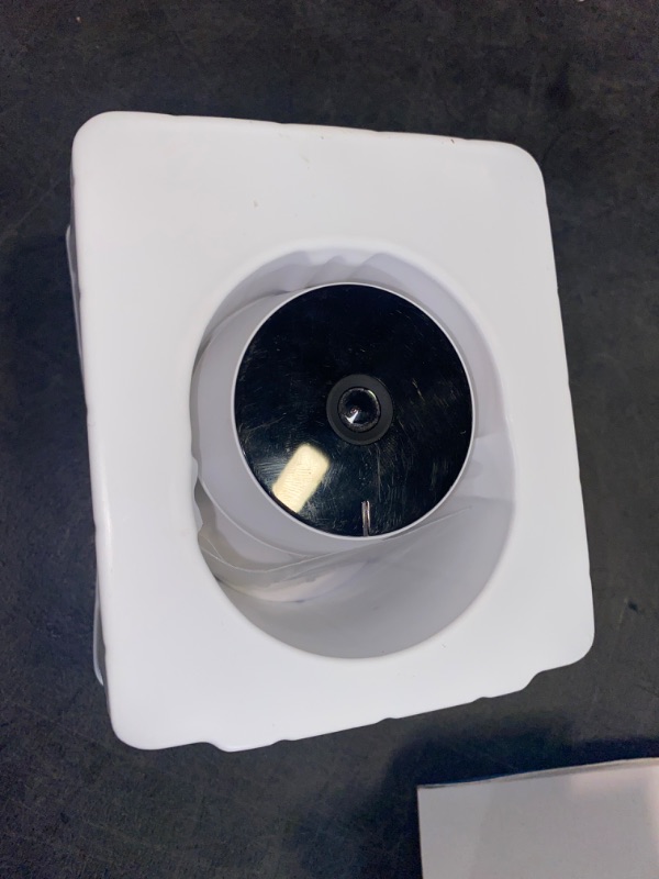 Photo 1 of Feit Electric Indoor Security Camera with Motion Detection, 30ft. Night Vision, 360° Adjustable Head, 2.4GHz WiFi, 2-Way Audio, 1080p HD, Works with Alexa & Google Asst, Plug-in, White - CAM1/WIFI