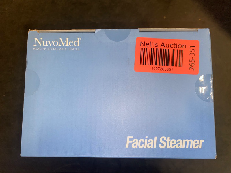 Photo 2 of  Nuvomed Facial Steamer Deeply Cleanses Removes Toxins Nourishes Skin Improves Cell Viability Promotes Sinuses Drainage & Overall Airway 