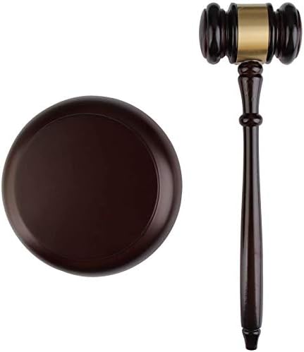 Photo 1 of Wooden Gavel and Sound Block perfet for Judge Lawyer Auction Sale
