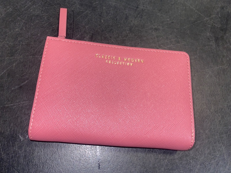 Photo 2 of LYANYAN PU Leather Wallet for Women Credit Card Wallet RFID Blocking Zipper Pockets Change Coin Purse Card Holder for Women 