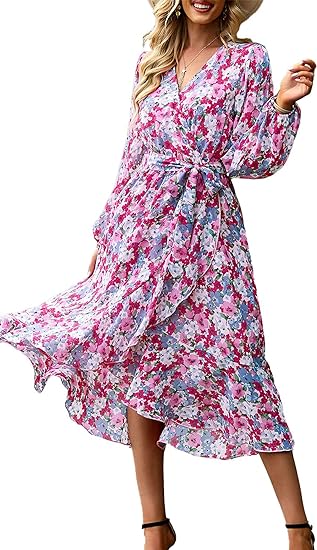 Photo 1 of PRETTYGARDEN Womens Flowy Maxi Dress Size XX-LARGE 
