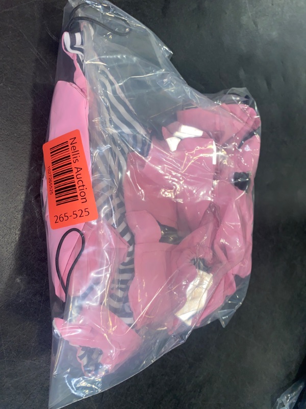 Photo 3 of Breathable Dog Raincoat with Detachable Hood - Reflective Strips, 6 (S-22XL) - Rain/Water Resistant(Pink,S)
