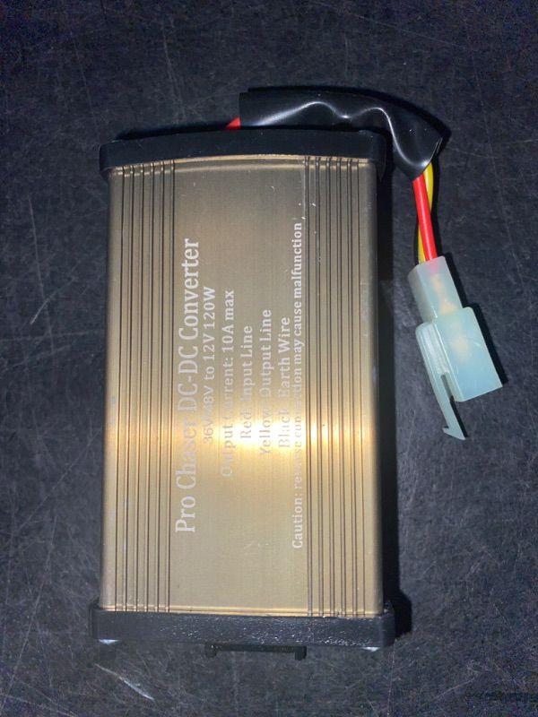 Photo 1 of Pro Chaser DC-DC Golf Carts RVs 48V 36V Volt Voltage to 12V Step Down Voltage Reducer Regulator for Headlights Taillights Solar Panels (10A 120W)