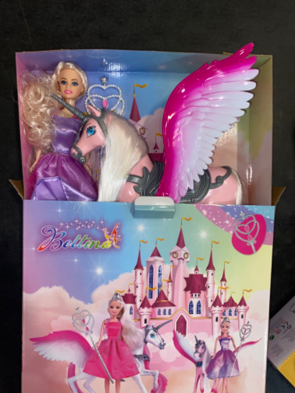 Photo 2 of MEGAFUN Princess Doll and Unicorn