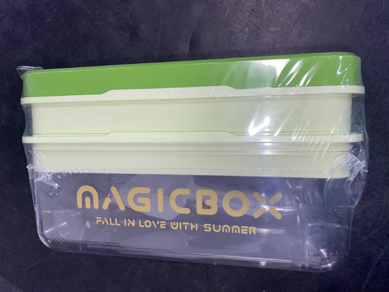 Photo 1 of Silicone Ice Tray Ice Cube Mold, Food Grade Ice Container, Large Capacity Ice Box Mold

