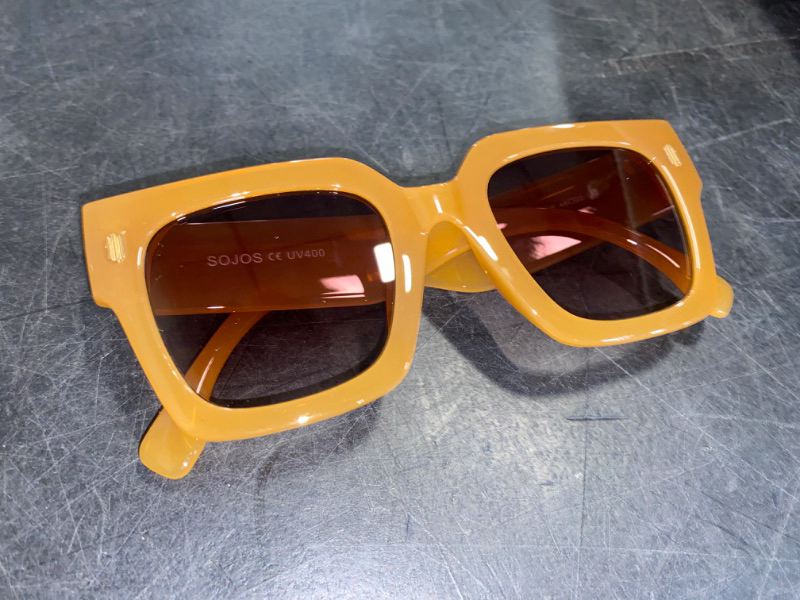 Photo 2 of STORYCOAST Retro Square Sunglasses for Women Men Trendy Oversized Sunnies Big Shades
