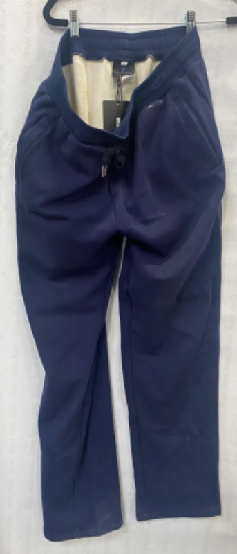 Photo 2 of Blue Inno ( Size X-Large ) 28" 31" 34" 36" Women's Baby Polar Fleece Lined Jogger Pants Warm Sweatpants Thermal Athletic Lounge 
