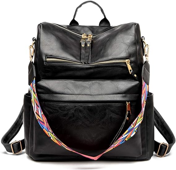 Photo 1 of Women's Fashion Backpack Purse Multipurpose Design Convertible Satchel Handbags Shoulder Bag Travel bag
