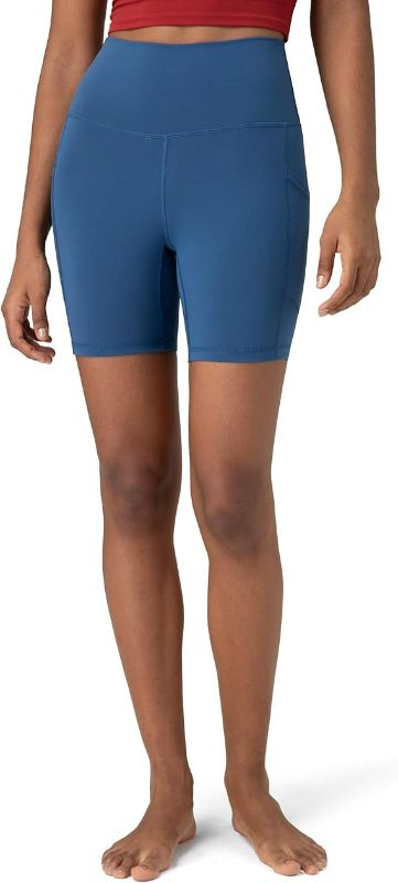 Photo 1 of Size Medium Colorfulkoala Women's High Waisted Biker Shorts with Pockets 6" Inseam Workout & Yoga Tights
