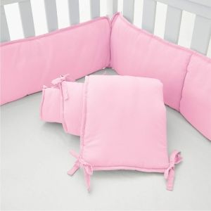 Photo 1 of 4-Piece Baby Safe Crib Bumper Pads for Standard Cribs