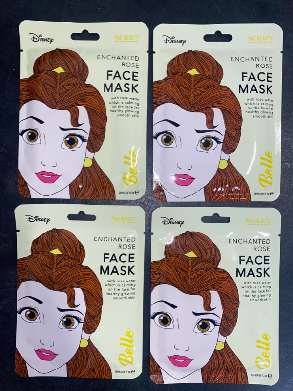 Photo 3 of 4 Pack Enchanted Rose Face Mask Gives Skin a Refreshing Glow Improves Appearance Of Wrinkles Plumps & Clams Skin With Rose Water Leaving The Face Radiant & Smooth  