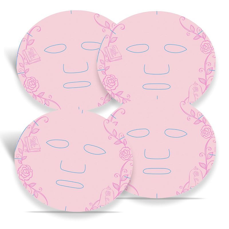 Photo 1 of ENCHANTED ROSE FACE MASK with rose water which is calming on the face for healthy glowing smooth skin