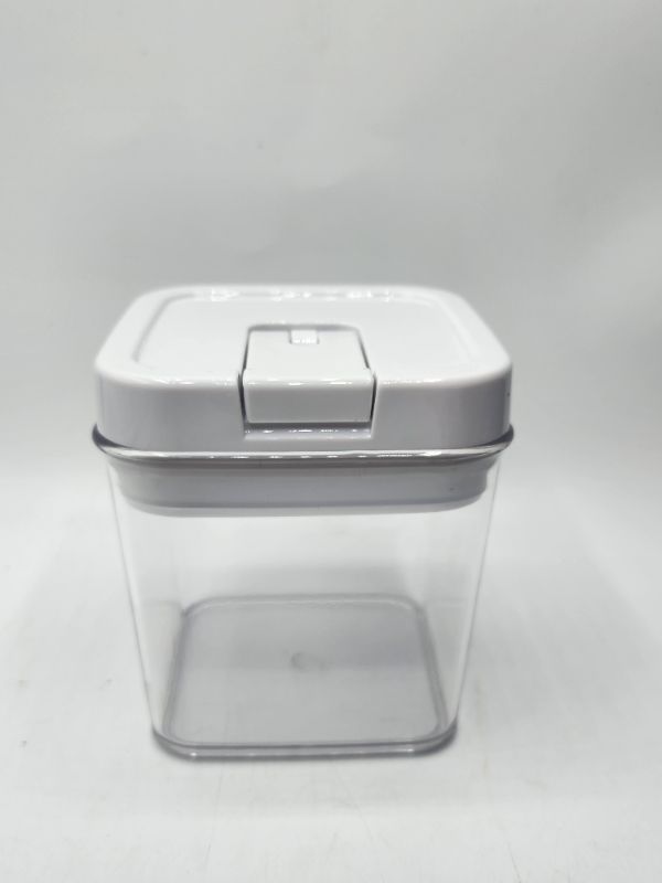 Photo 1 of (2 Pack) mDesign Small Storage Airtight Food Canister - Small 0.5L M6 - 6 Total