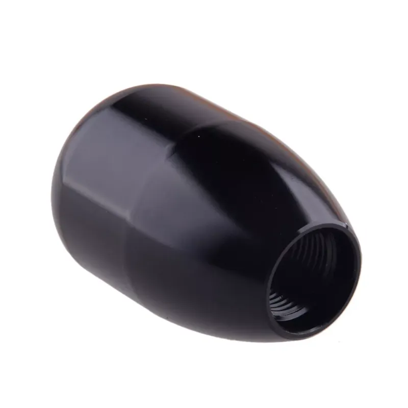 Photo 3 of JGR Black Billet Aluminum Flat Top 5 Speed Need Gas Shift Knob Shift Pattern M12x1.25 M10x1.5 M10x1.25 M8x1.25