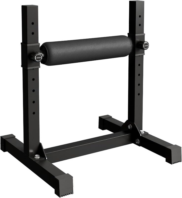 Photo 1 of GMWD Bulgarian Split Squat Stand, Single Leg Squat Roller, Single Leg Squat Stand, Lower Body Specialty Machine
