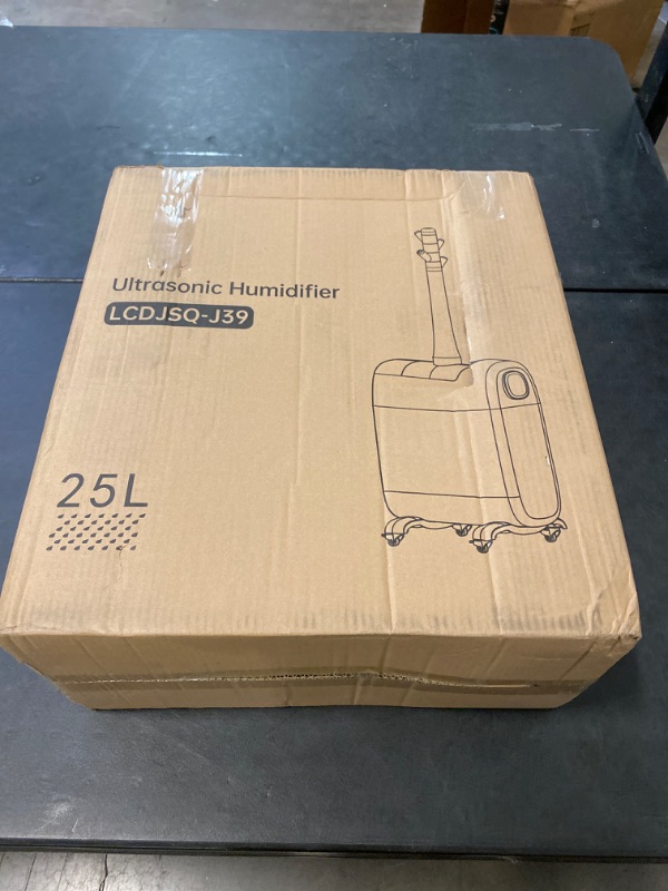 Photo 3 of Humidifiers for Large Room Home, 6.6Gal/25L Large Humidifier Whole House Humidifier 3000 sq.ft, Cool Mist Top Fill Floor Commercial and Industrial Humidifiers, 360° Nozzle Sets, 3 Speed
