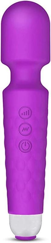 Photo 1 of SENDRY Wand Massager - New Upgrade 160 Magic Vibration Modes - Handheld Wireless Waterproof Mute Rechargeable Personal Massager for Neck Shoulder Back Body Relieves Muscle Tension(Purple)
