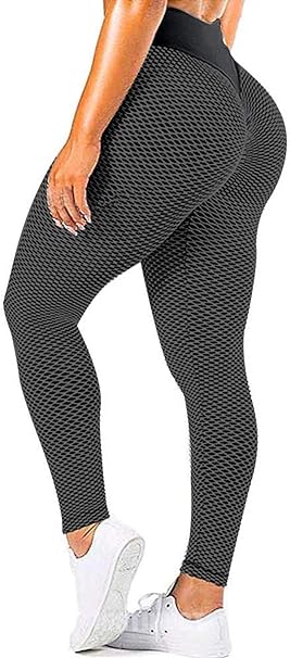 Photo 1 of [4XL] JGS1996 Butt Lifting Leggings for Women Tummy Control Workout Yoga Pants High Waisted Scrunch Booty Gym Tights
