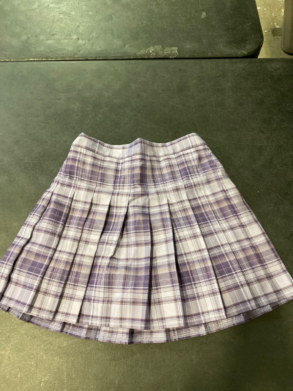 Photo 2 of [XS] SANGTREE Women's Pleated Mini Skirt with Comfy Casual Stretchy Band Skater Skirt